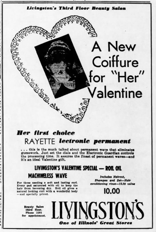 A new coiffure for "Her" Valentine